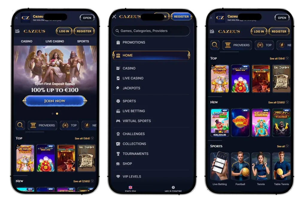 Steps For Cazeus Casino App Download